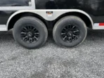 Car Mate 8.5 x 38 Enclosed Gooseneck Trailer Aluminum Wheels - Image 2